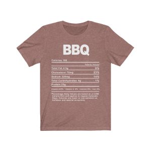 BBQ Nutrition Facts T-SHIRT | Holiday T-Shirt | Unisex - Men & Women’s Tee - Image 4